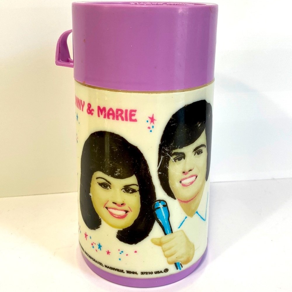 DONNIE AND MARIE THERMOS